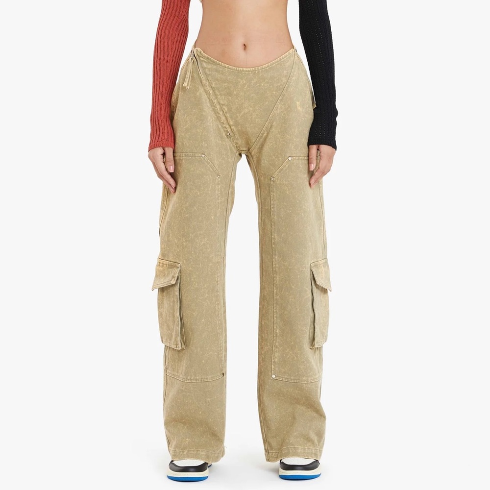 RUVE KORL CARGO PANTS sage